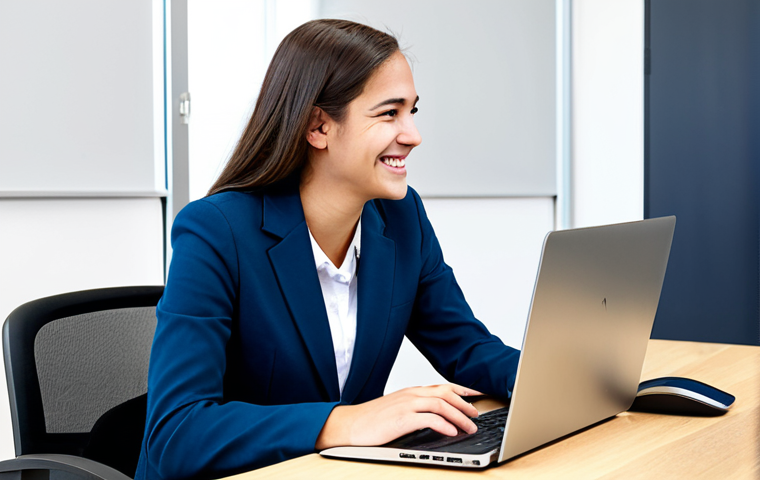 **
"A professional female counselor, fully clothed in a modest, dark blue business suit, sitting across from a teenage client in a bright, modern office space. The counselor is smiling gently and listening attentively. The client is fully clothed in casual, appropriate attire. A laptop sits open on the desk. Safe for work, appropriate content, professional setting, perfect anatomy, natural proportions, well-formed hands, proper finger count, family-friendly, high quality, professional photograph."
**