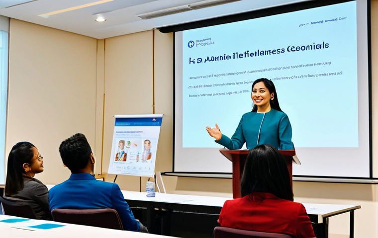 웰빙코디네이터와 고객 신뢰 구축 사례 - Effective Communication**
"A ওয়েলবিং কো-অর্ডিনেটর (Wellness Coordinator) engaging in a thoughtful ... 웰빙코디네이터와 고객 신뢰 구축 사례 - Effective Communication**
"A ওয়েলবিং কো-অর্ডিনেটর (Wellness Coordinator) engaging in a thoughtful ...