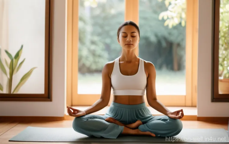 웰빙코디네이터와 건강 중심 생활 방식 - **Prompt:** A diverse young adult, wearing comfortable yet stylish workout clothes (like leggings an... 웰빙코디네이터와 건강 중심 생활 방식 - **Prompt:** A diverse young adult, wearing comfortable yet stylish workout clothes (like leggings an...